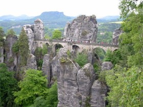 Bastei-Felsformation